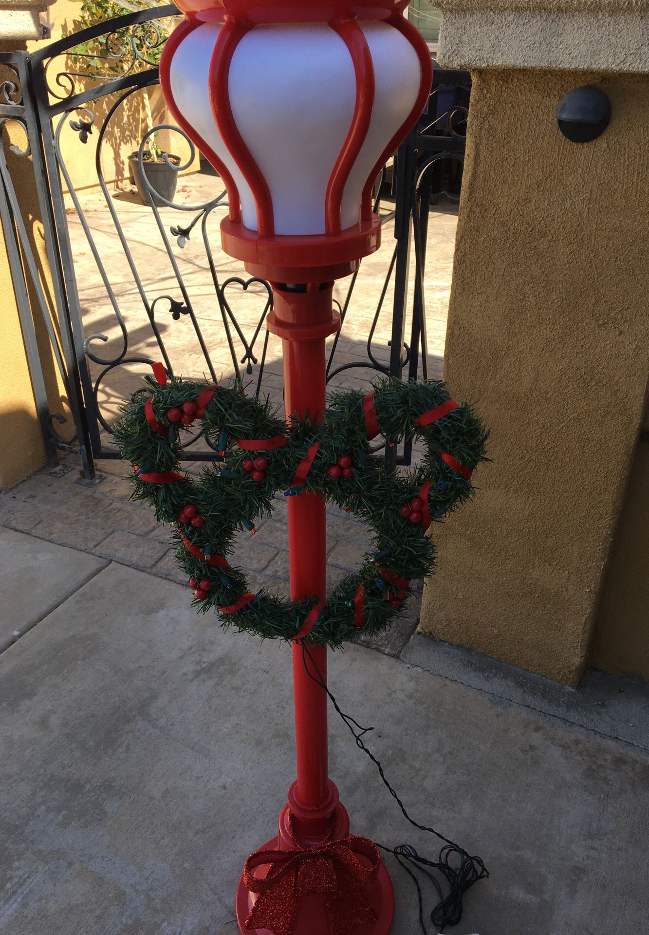 Disney Mickey Christmas light pole decorations $70 firm