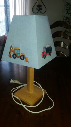 Construction theme lamp