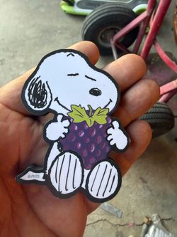 Peanuts snoopy magnet