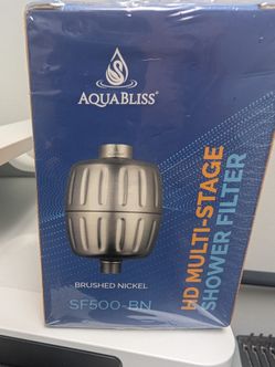 Aqua Bliss SF500-BN HD Multi-Stage Shower Filter