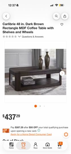 Coffee table