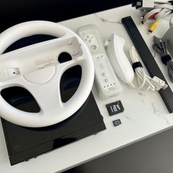 Nintendo Wii Black 64GB Bundle (M0d-d3d) $120 OBO