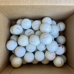 50 Titleist Pro v1/Pro V1x Golf Balls - Used Good Condition
