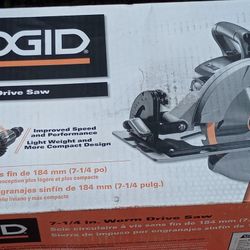 Ridgid Skill Saw  80$