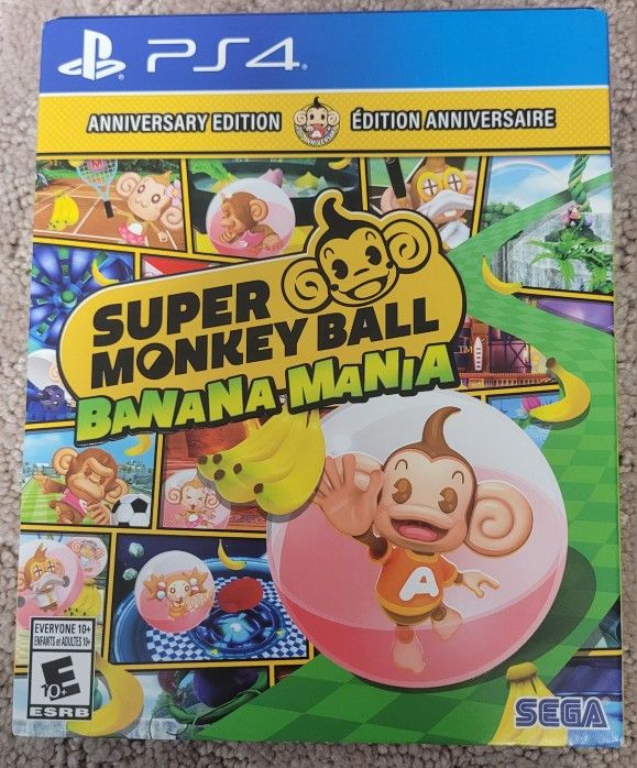 Ps4 Super monkey ball banana mania