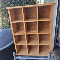 Wooden Cube Cabinet