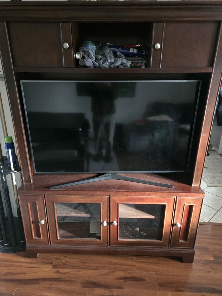 Wooden TV Stand.  