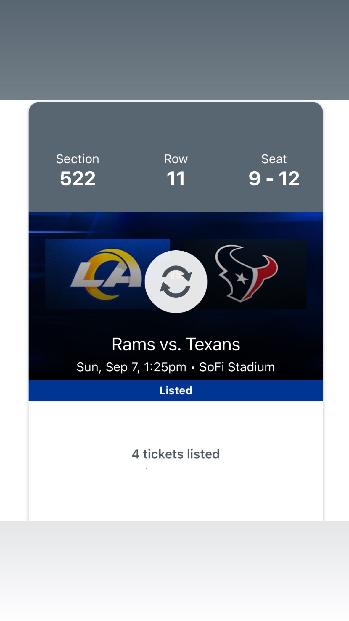 Rams Football Tickets