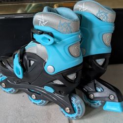 Kids Roller Blades Size Jr 8 To 11