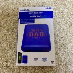 NEW Father’s Day “Super Dad” Power Bank
