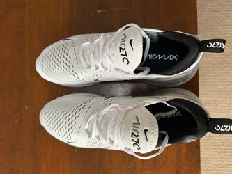 Nike Air Max 270 White Black Sneakers