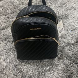 Michael Kors Black Backpack  