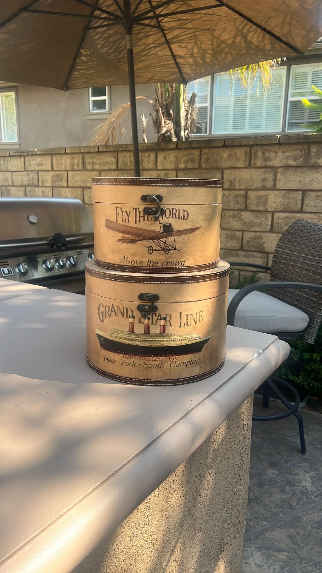 Vintage Hat Boxes