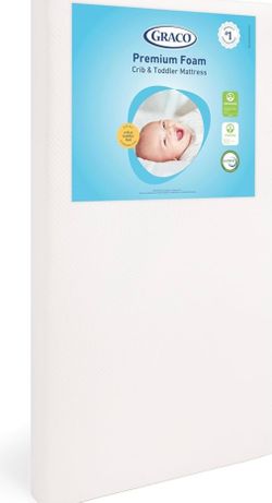 Graco crib memory form mattress 52X28x4.5 inches