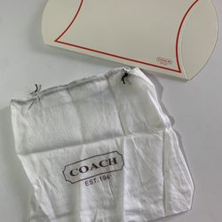 Coach Box & Dust Bag - Small