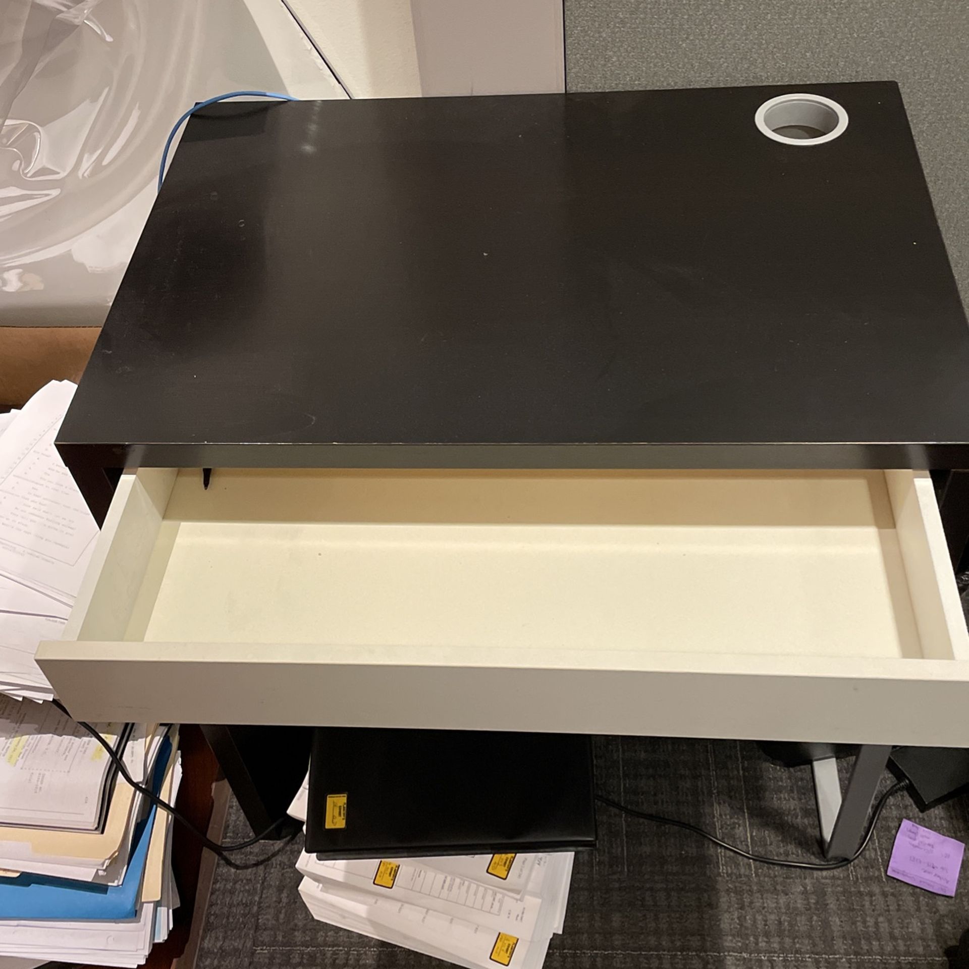 Ikea Small Computer Desk With A Drawer $45
