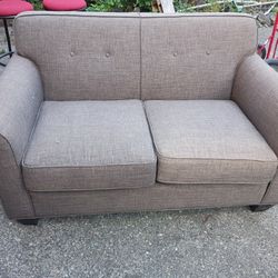 Gray Love Seat