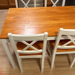 Kitchen Table With Four Chairs