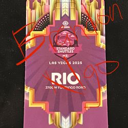 EDC Rio Standard 3 Day shuttle