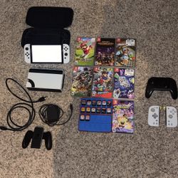 Huge Nintendo Switch OLED And Games Lot