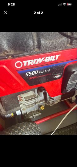 Troy bilt generator