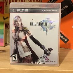 Final Fantasy XIII PS3 teen video game