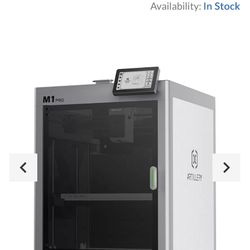 Artillery M1 Pro Core XY 3D Printer