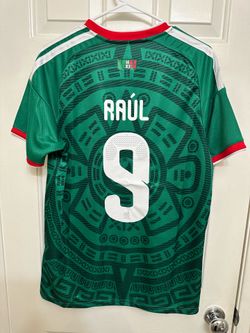 Mexico Jersey Raul #9, Size Large