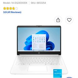 Hp 14” Intel 64Gb “Snowflake White” 