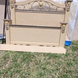 Ashley Queen Bed Set with Queen Boxspring