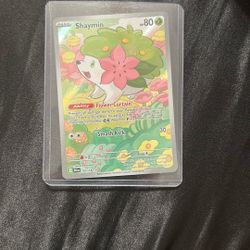 Shaymin Pokemon Card