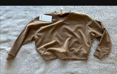 Lululemon Oversized Crop Crew Sweatshirt