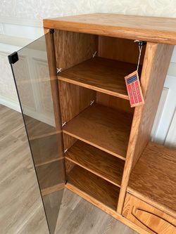 Great American Oak Entertainment Center