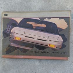 1989 240sx owners manual