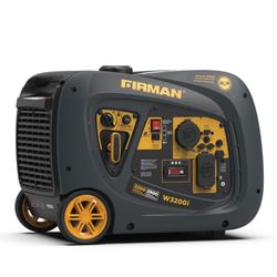 Firman INVERTER PORTABLE GENERATOR 3200/2900W RECOIL START $499.99