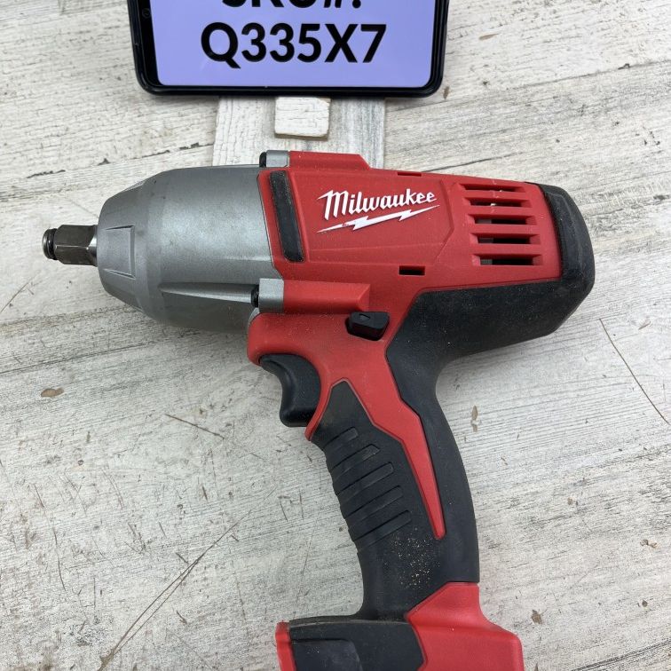 USED Milwaukee M18 18V 1/2 in. Impact Wrench with Friction Ring (Tool Only)