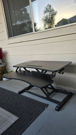 Table top Ergonomic adjustable height desk $30 OBO