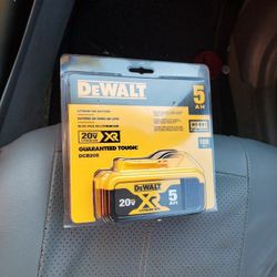 New 5AH Dewalt Battery
