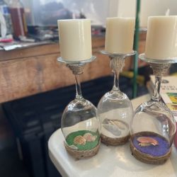 Sea Shell Candle Holders 