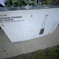 Pyramid Heater New But Missing Glass Tube 