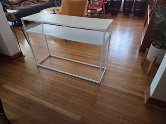 Metal console table