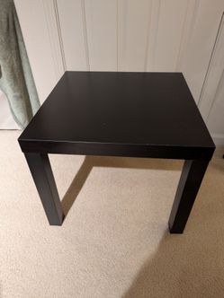 IKEA Lack side table, black brown