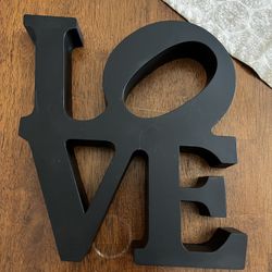 LOVE Sign Wall Or Shelf Home Decor