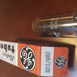 GE 6DT3-6DQ3 Audio Electronic Vintage Radio TV Valve HAM Vacuum NOS Tubes