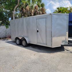 2021 7'x16' Enclosed Cargo Trailer $4250