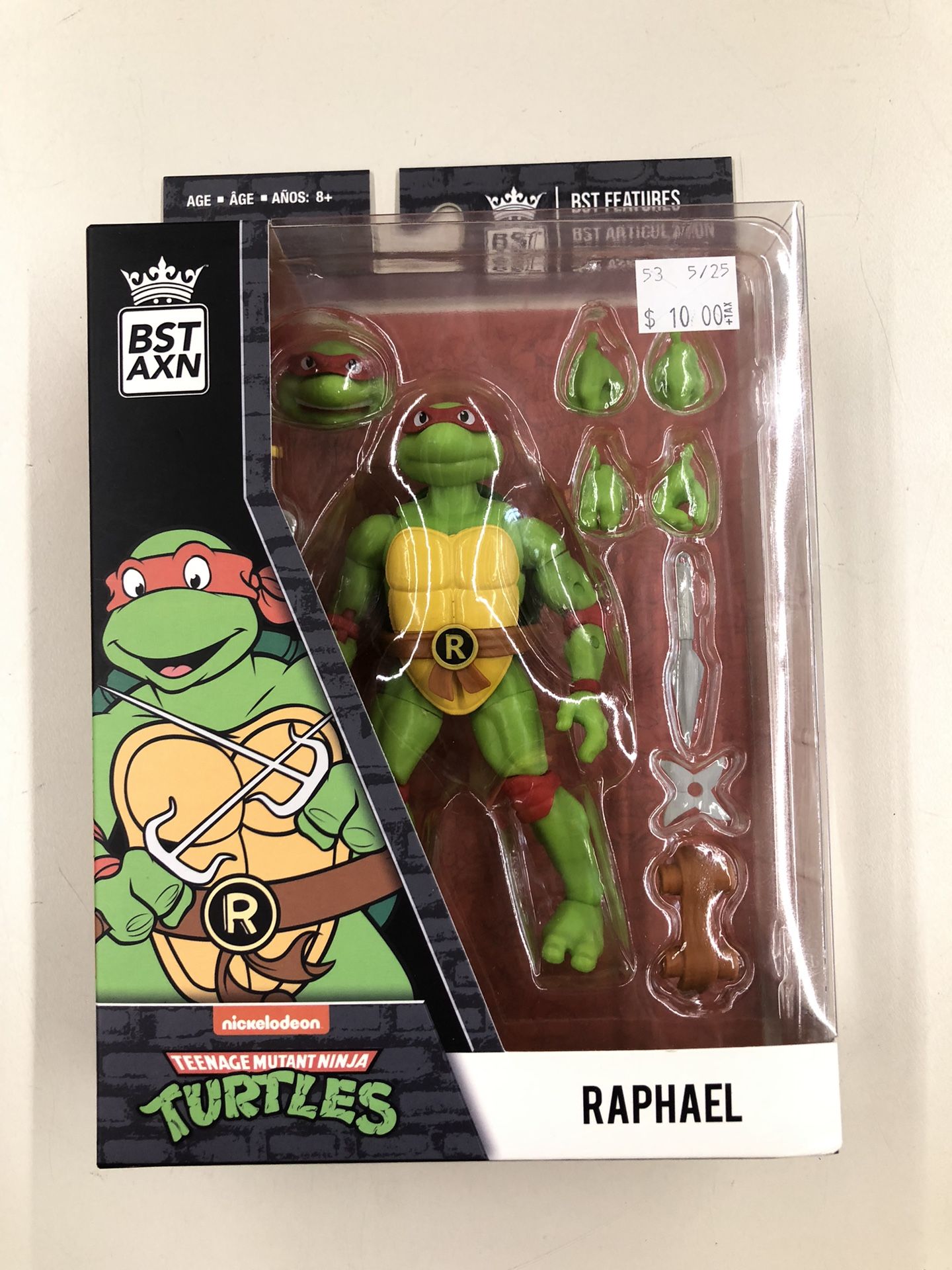 BST AXN Raphael TMNT Figure