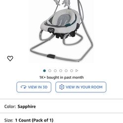 Graco Duet Soothe- Sapphire