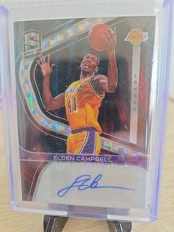 Lakers  Elden  Campbell  certified  Autograph  Card
