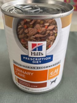 Hill's Prescription Diet c/d Multicare Urinary Care Wet Dog Food, Chicken & Vege