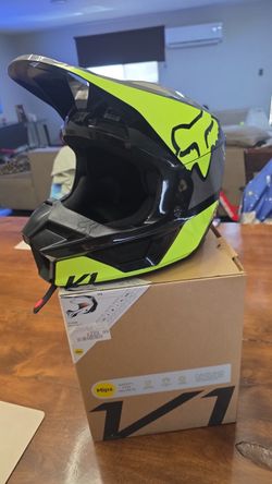 Fox v1 helmet kids medium